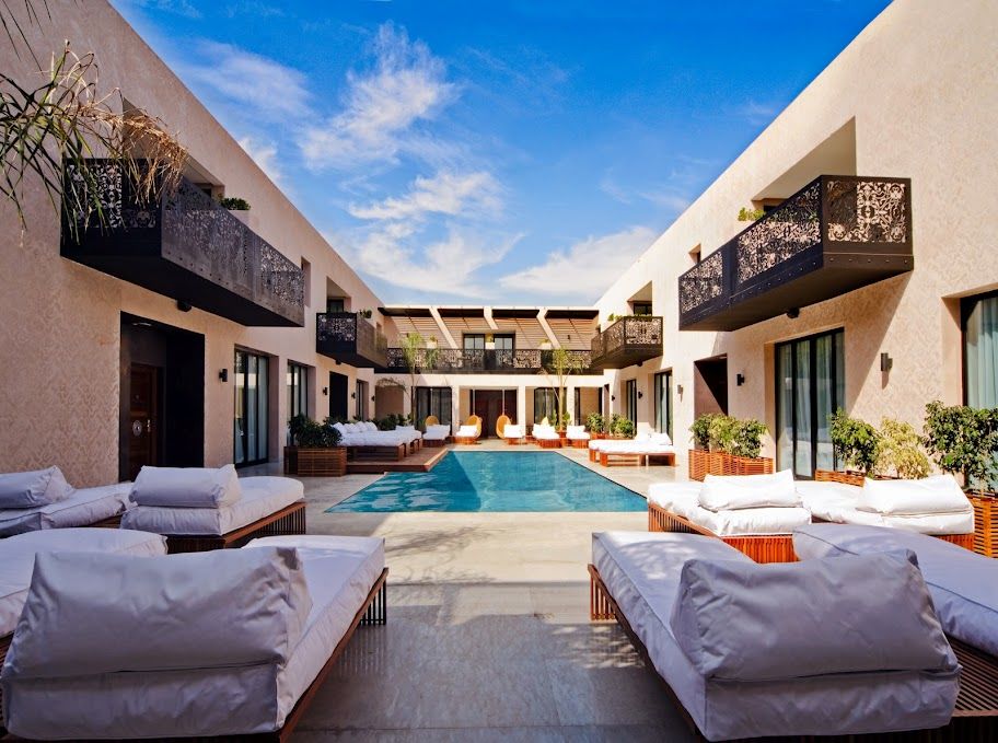 Cesar Resort & Spa Marrakesh Kemudahan gambar The Hotel's courtyard